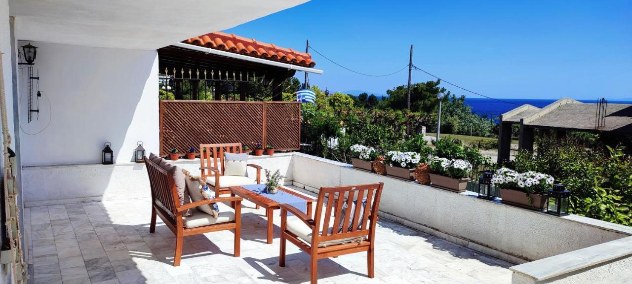 Villa Βianca In Sithonia Gerakini Exterior foto